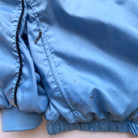 Vintage University North Carolina Tarheels Windbreaker Zip Jacket UNC NCAA XL - Picture 6 of 16